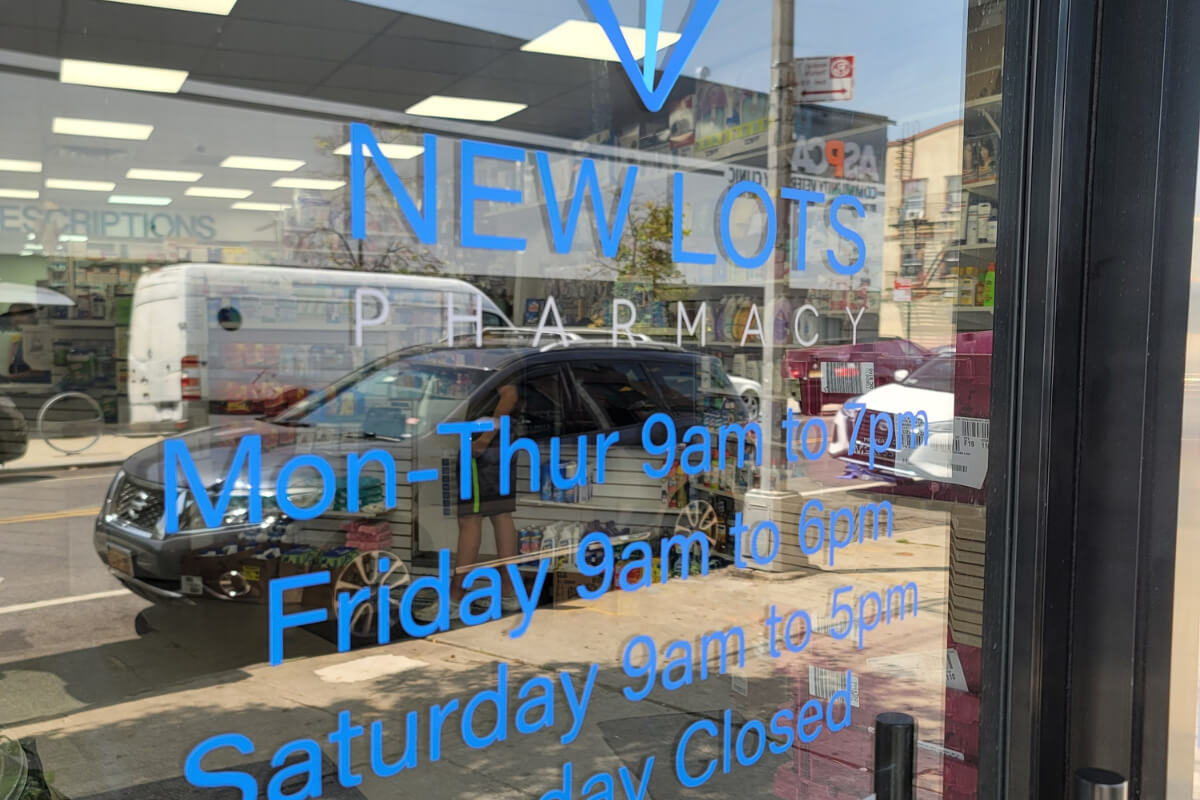 storefront window graphics business hours vinyl decals